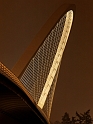 Arche du pont de l'Europe en perspective